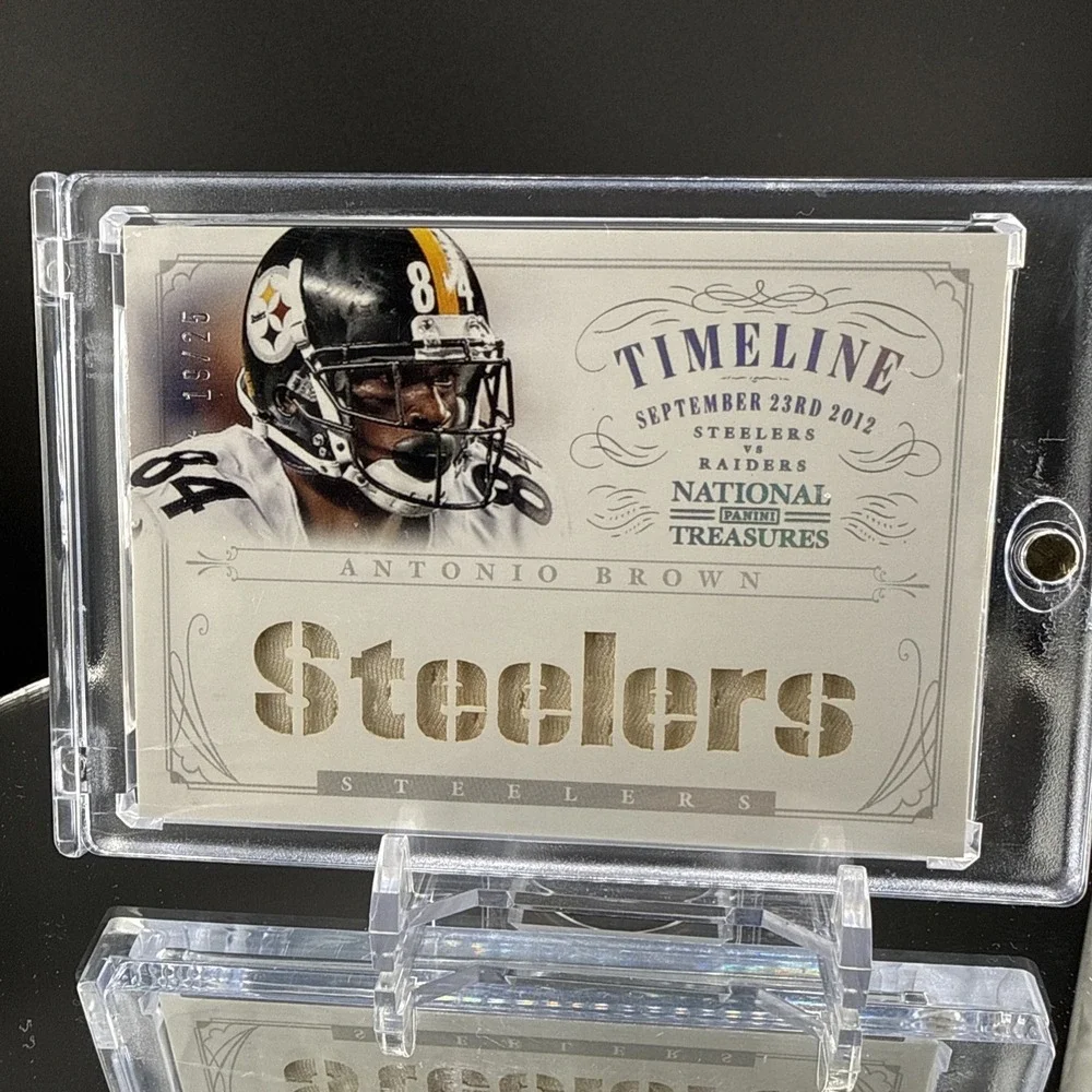 2013 National Treasures Timeline Jersey Steelers Antonio‎ Brown 19/25 SSP